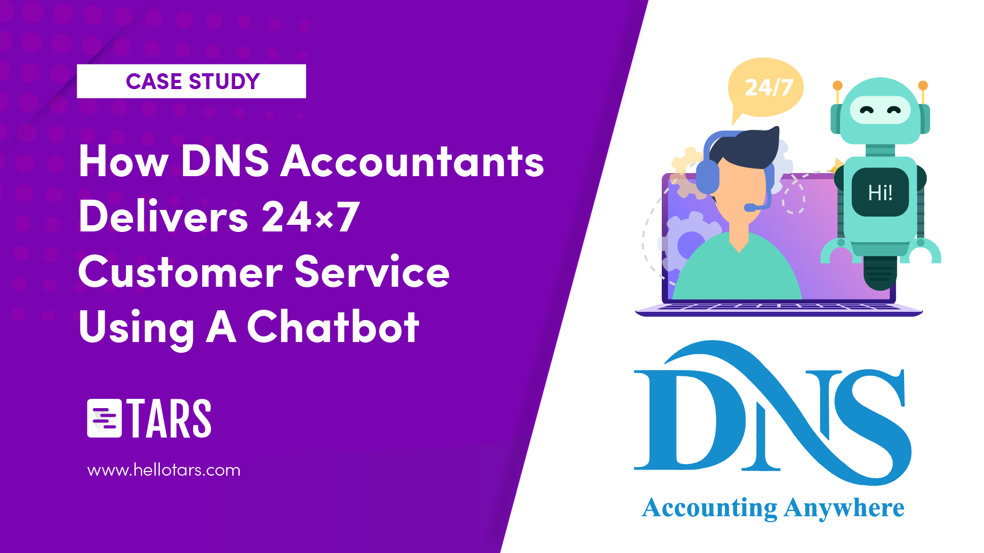 How DNS Accountants Delivers 24×7 Customer Service Using A Chatbot
