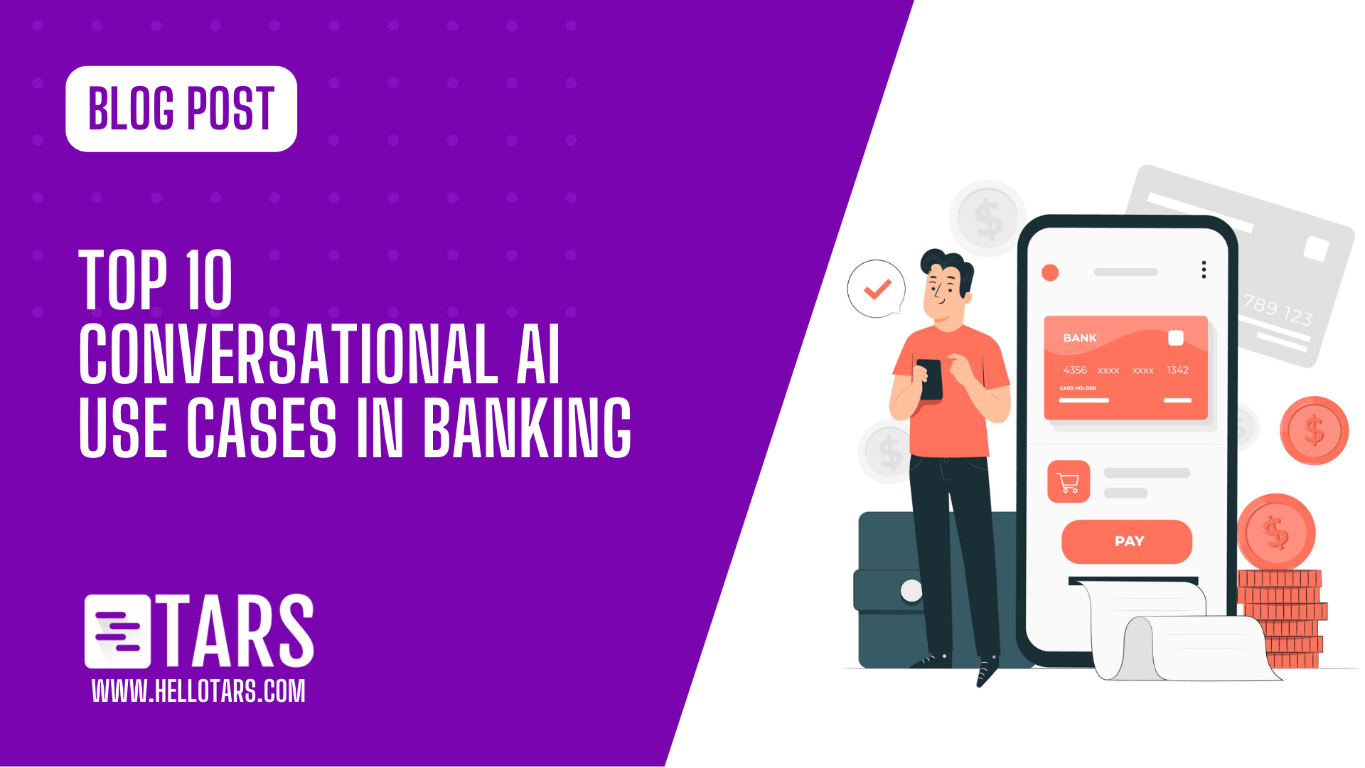 Top 10 Conversational AI Use Cases in Banking - Tars Blog