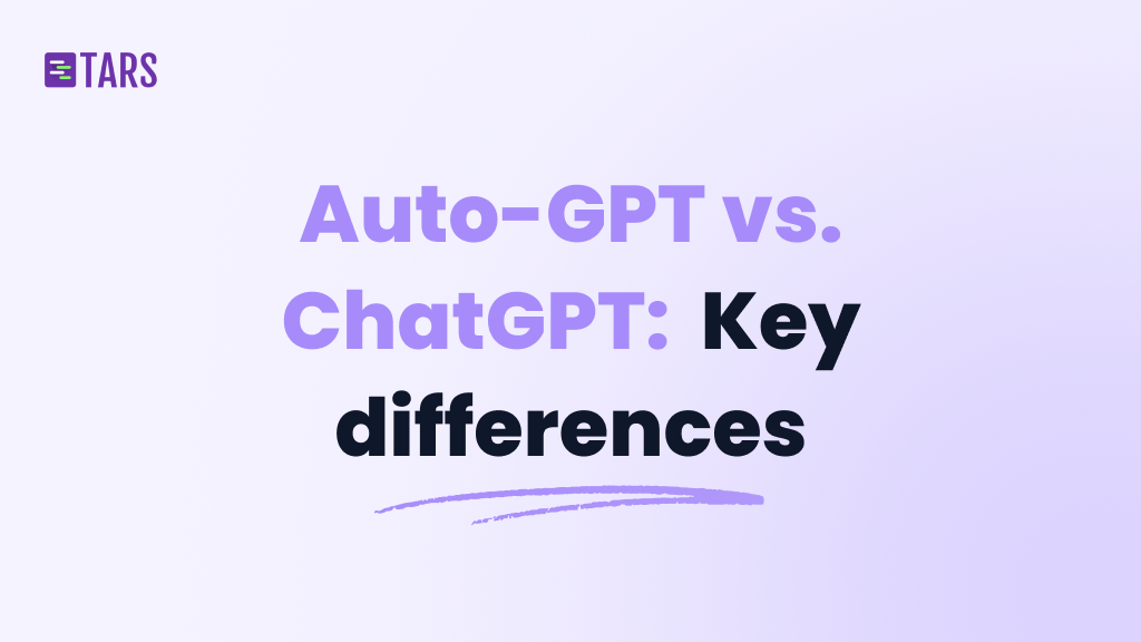 auto-gpt vs chatgpt