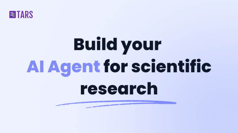 AI for scientific research