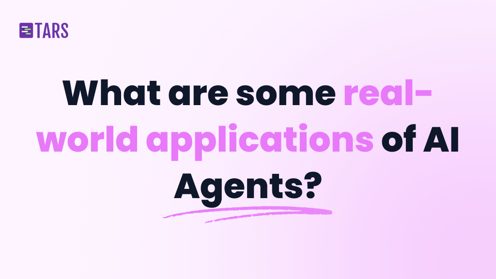 What are some real-world applications of AI Agents?