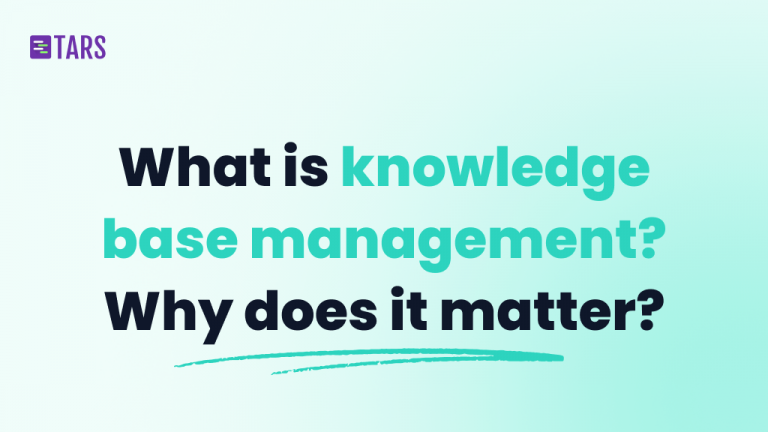 What is knowledge base management?