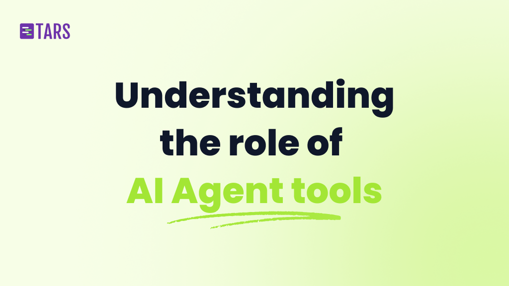 Understanding the role of AI Agent tools