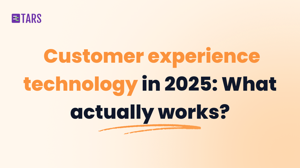 Customer experience technology