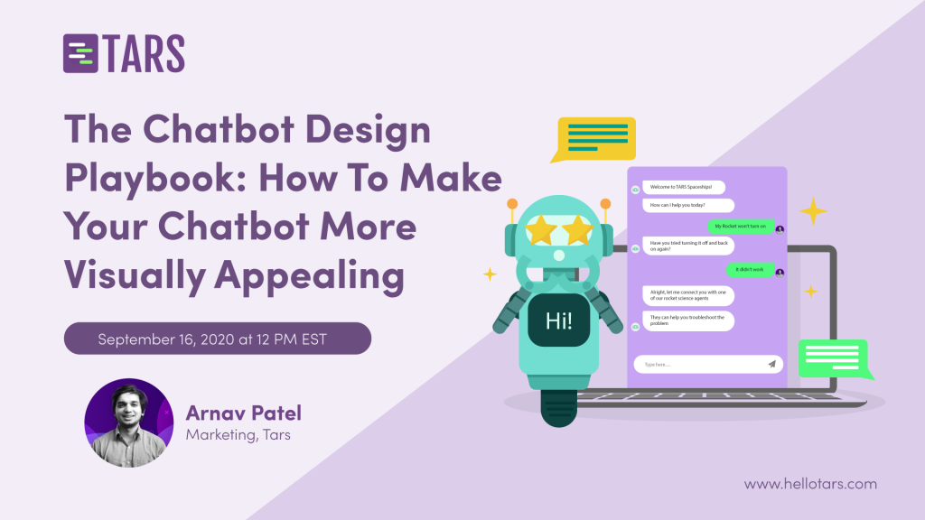 Tars Webinar - Chatbot Design Playbook